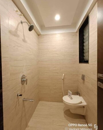 Bathroom in 3 BHK Apartment at L And T Seawoods Residences, Seawoods – for Sale
