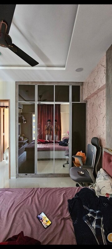 Master Bedroom in 2 BHK Apartment at Pristine Equilife Homes, Mahalunge Ingale – for Rent