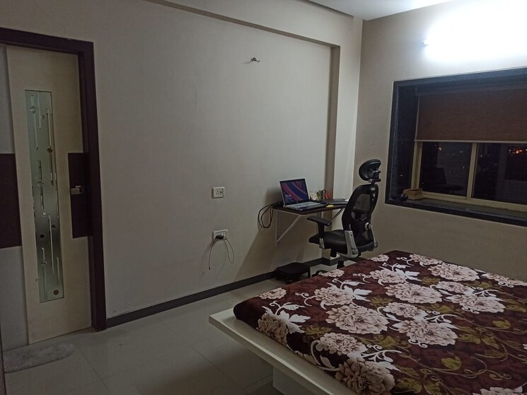 Bedroom, new city light 3 Bedroom 1701 Sq.Ft. Apartment In New City Light Surat 7902486