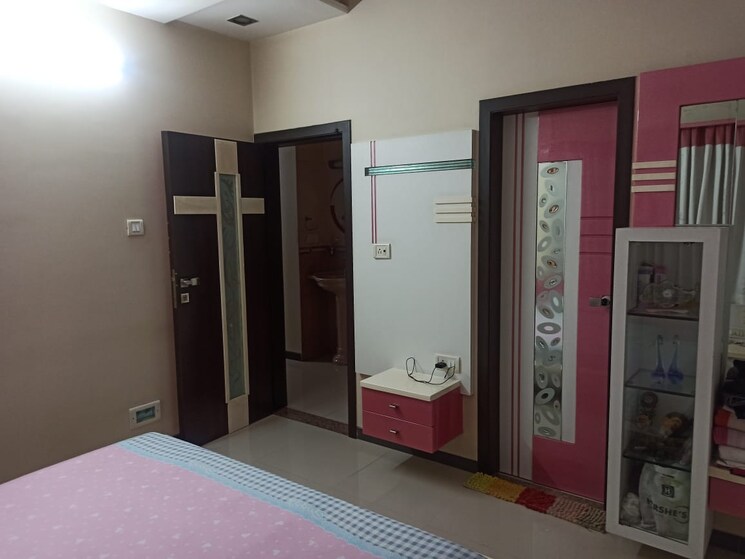 Master Bedroom, new city light 3 Bedroom 1701 Sq.Ft. Apartment In New City Light Surat 7902486