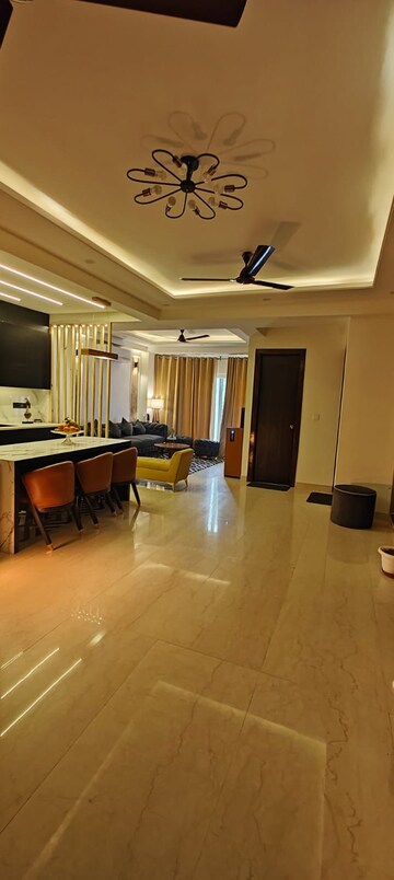 Living Room in 3 BHK Builder Floor at Vipul World Floors, Sector 48 – for Rent