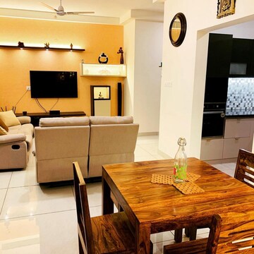 Living Room in 2 BHK Apartment at Prestige Lakeside Habitat, Varthur – for Sale