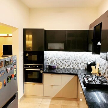 Kitchen in 2 BHK Apartment at Prestige Lakeside Habitat, Varthur – for Sale