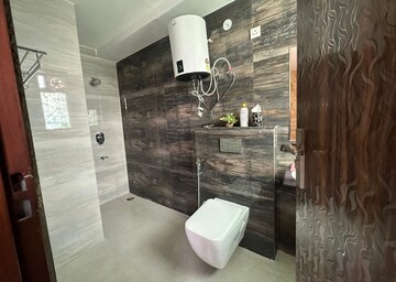 Bathroom in 3 BHK Builder Floor at Vipul World Floors, Sector 48 – for Rent