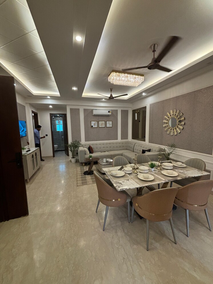 Living Room, raj-one-good-earth 3 Bedroom 1850 Sq.Ft. Apartment In Sector 71 Gurgaon 7902582