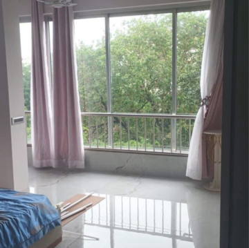 Balcony in 4 BHK Apartment at Aalap CHS Hindu Colony, Hindu Colony – for Rent