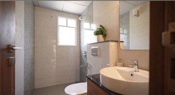 Bathroom in 3.5 BHK Apartment at Godrej Lakeside Orchard, Sarjapur Road – for Sale