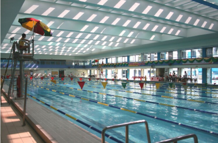 Swimming Pool, lr-bluemoon-homes 2 Bedroom 1050 Sq.Ft. Apartment In Raj Nagar Extension Ghaziabad 7902692