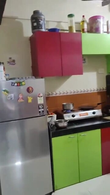 Kitchen in 2 BHK Apartment at Shiv Om CHS, Chandivali – for Rent