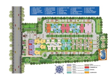 Master Plan in 2 BHK Apartment at LR Bluemoon Homes, Raj Nagar Extension – for Sale