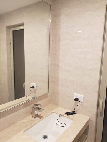 Bathroom in 1 BHK Apartment at Hiranandani Zen Maple, Powai – for Rent