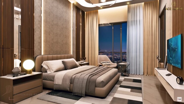 Bedroom, ace-hanei 3 Bedroom 2290 Sq.Ft. Apartment In Sector 12 Greater Noida Greater Noida 7902779