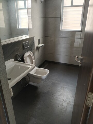 Bathroom in 3 BHK Apartment at Kumar Princetown Royal, Undri – for Rent