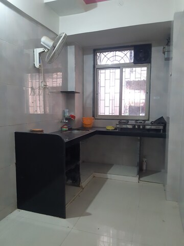 Kitchen in 1 BHK Apartment at Shree Gurudutt CHS, Seawoods – for Rent