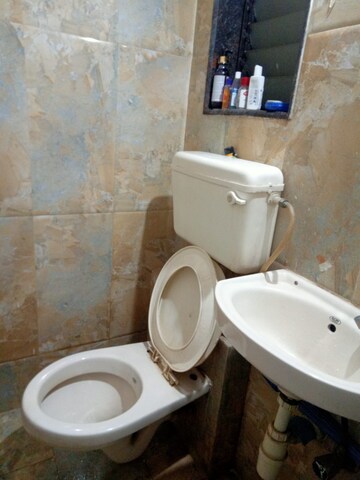 Bathroom in 2 BHK Apartment at Green Fields Apartment, Andheri East – for Rent