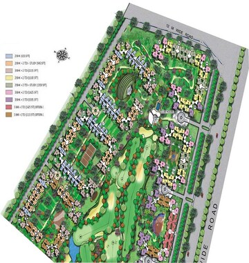 Master Plan in 3 BHK Apartment at Amrapali Golf Homes, Sector 4, Greater Noida – for Sale