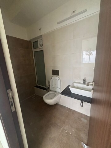 Bathroom in 1 BHK Apartment at Omkar Signet, Malad East – for Rent
