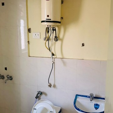Bathroom in 2 BHK Apartment at Pyramid Elite, Nawada Fatehpur – for Rent
