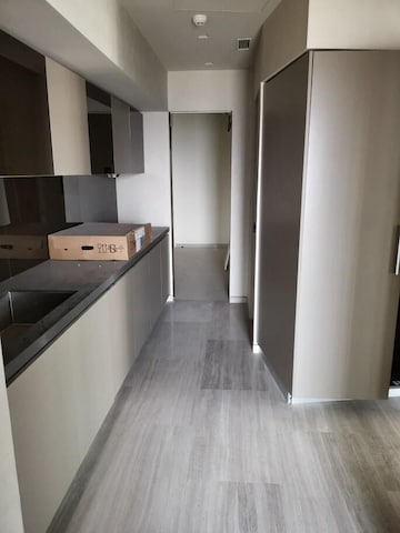 Kitchen in 4 BHK Apartment at Lodha The World Towers World One Tier 2, Worli – for Rent