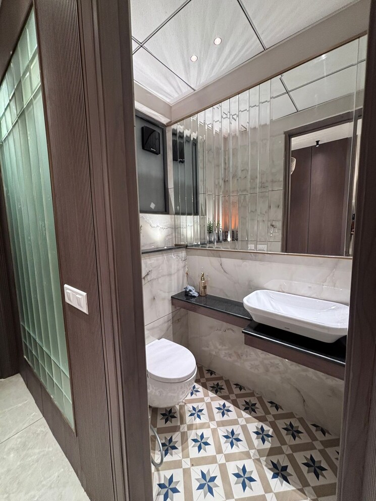 Attached Bathroom, amrapali-empire 2 Bedroom 738 Sq.Ft. Apartment In Sain Vihar Ghaziabad 7903463