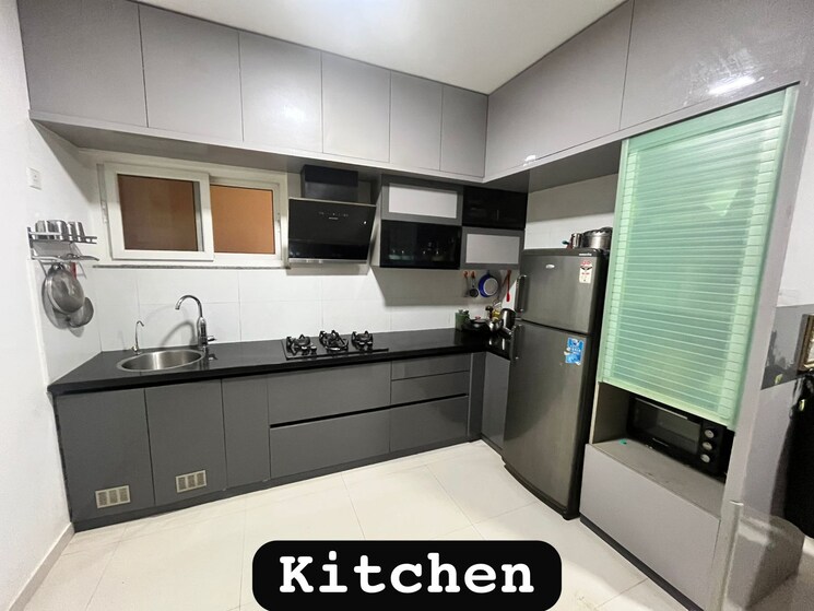 Kitchen, rohan-upavan 2 Bedroom 1137 Sq.Ft. Apartment In Hennur Bangalore 7903374