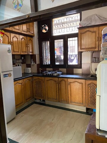 Kitchen in 3 BHK Builder Floor at South Extension I – for Sale