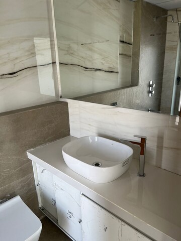 Bathroom in 2 BHK Apartment at Celestia Spaces, Sewri – for Rent