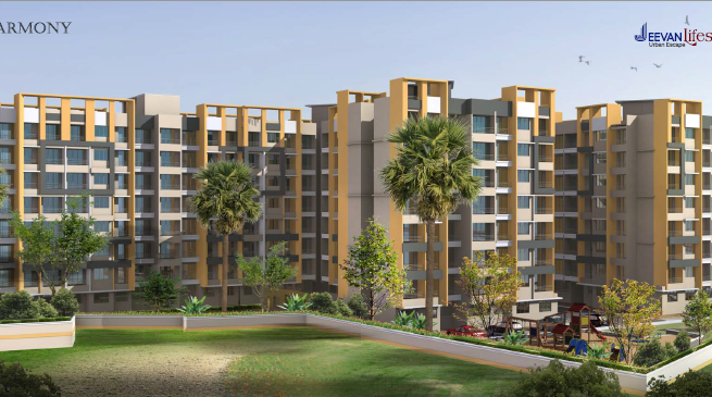 1 BHK 451 Sq.Ft. Apartment in Jeevan Lifestyle