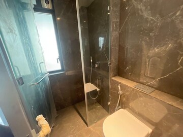 Bathroom in 4 BHK Apartment at Lodha Trump Tower, Worli – for Rent