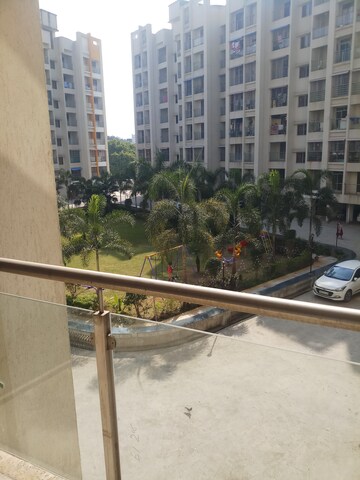 Balcony in 2 BHK Apartment at Pranjee Garden City Phase 2, Katrap – for Sale