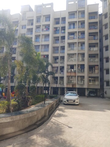 Master Bedroom in 2 BHK Apartment at Pranjee Garden City Phase 2, Katrap – for Sale