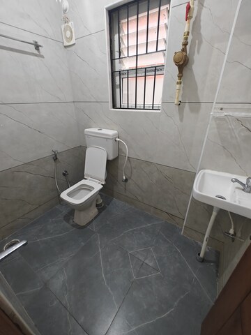 Bathroom in 1 BHK Builder Floor at Hsr Layout – for Rent