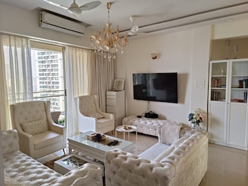 Bedroom in 3 BHK Apartment at Transcon Triumph Tower, Andheri West – for Rent
