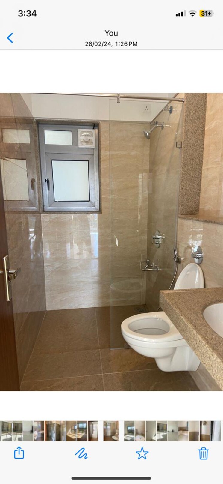 Master Bedroom, amanora-adreno-towers 3 Bedroom 1550 Sq.Ft. Apartment In Hadapsar Pune 7904286