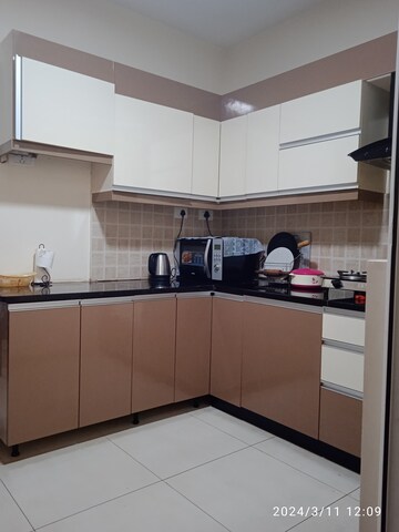 Kitchen in 2.5 BHK Apartment at Shriram Luxor, Hennur Road – for Rent