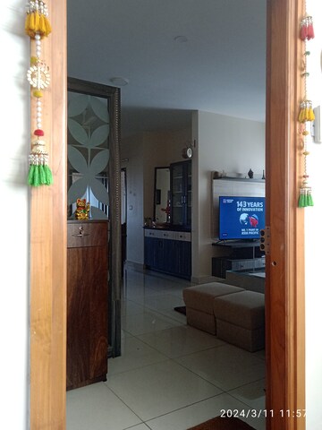 Living Room in 2.5 BHK Apartment at Shriram Luxor, Hennur Road – for Rent