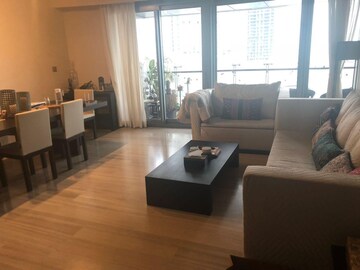 Living Room in 3 BHK Apartment at Lodha The World Towers World One Tier 2, Worli – for Rent