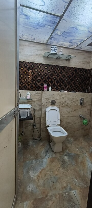 Bathroom in 2 BHK Apartment at Dweepmala Gauri Priya, Kharghar – for Rent