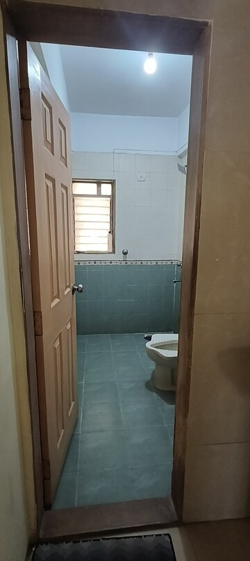 Bathroom in 3 BHK Apartment at Dweepmala Gauri Priya, Kharghar – for Rent