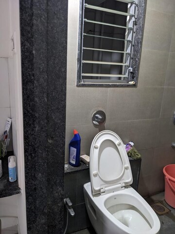 Bathroom in 1 BHK Apartment at Rohan Prathama, Hinjewadi – for Rent