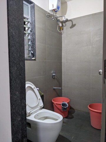 Bathroom in 1 BHK Apartment at Rohan Prathama, Hinjewadi – for Rent