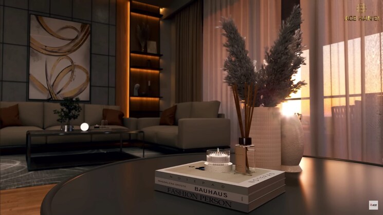 Living Room, ace-hanei 3 Bedroom 2290 Sq.Ft. Apartment In Sector 12 Greater Noida Greater Noida 7905265