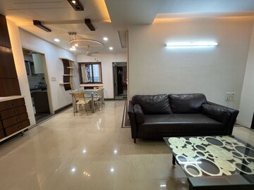 Living Room in 2 BHK Apartment at Dynamix Shagun Mall Tower, Malad East – for Rent