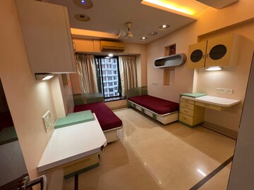 Living Room in 2 BHK Apartment at Dynamix Shagun Mall Tower, Malad East – for Rent