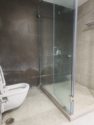Bathroom in 3 BHK Apartment at Banjara Hills – for Rent