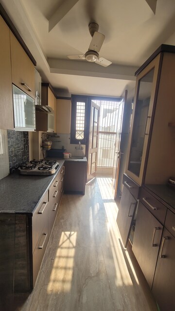 Kitchen in 3 BHK Builder Floor at Vivek Vihar – for Rent