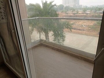 Balcony in 3.5 BHK Builder Floor at Ace Palm Floors, Sector 89 – for Rent