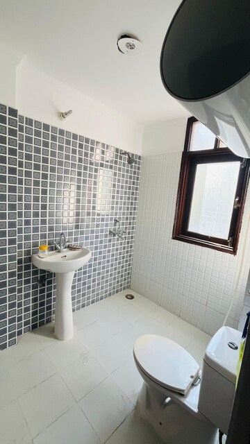 Bathroom in 3 BHK Apartment at Maya Garden City, Lohgarh – for Rent