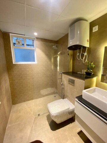 Attached Bathroom in 3 BHK Apartment at Maya Green Lotus Utsav, International Airport Road – for Sale