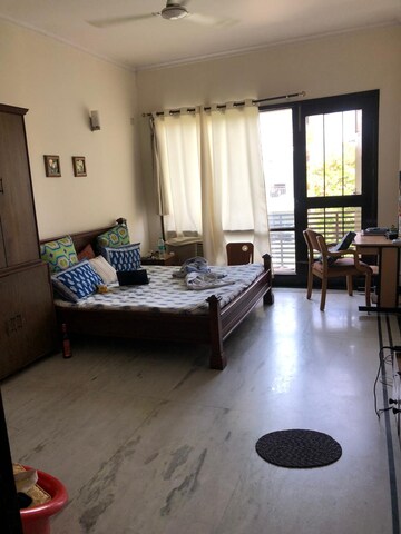 Living Room in 1 RK Independent House at RWA Apartments Sector 52, Sector 52 – for Rent